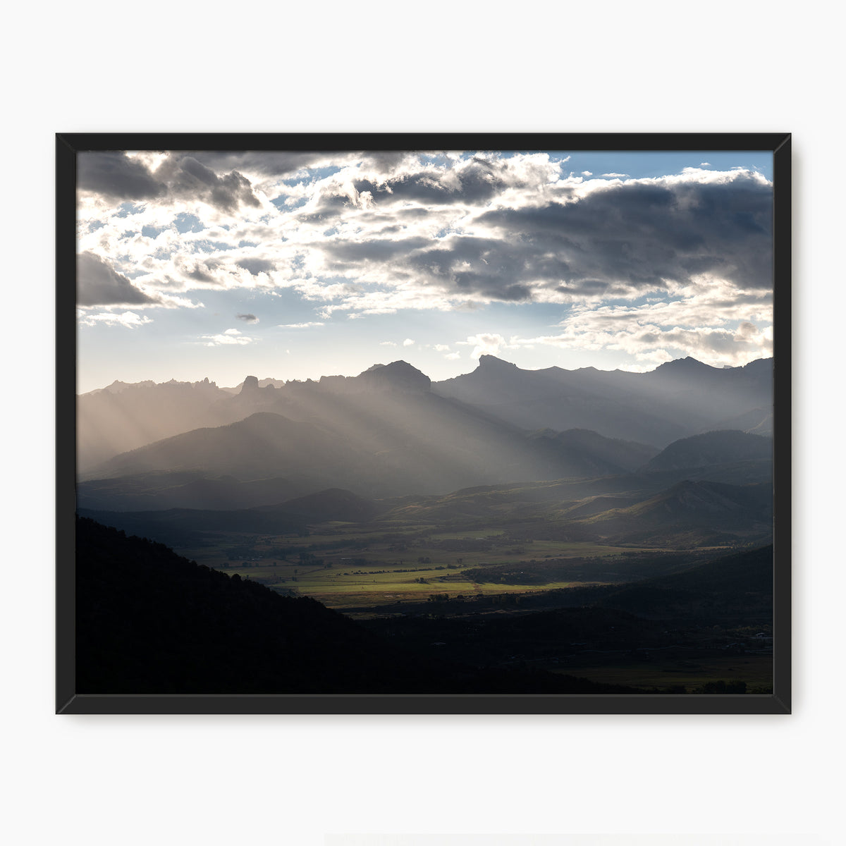 Rays Over the Rockies Photography