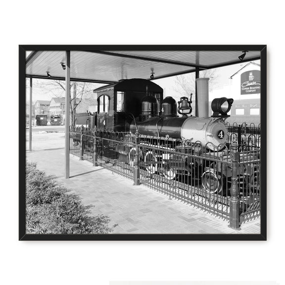 Black & White Historic Train Photo - Sage and Rose Prints