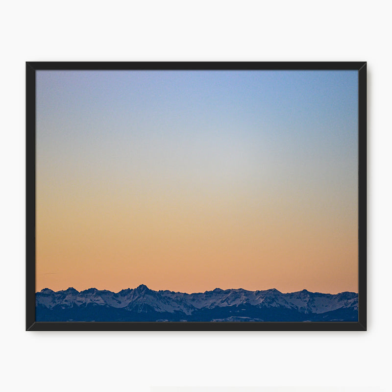 Modern Sunrise Photography - Sage and Rose Prints