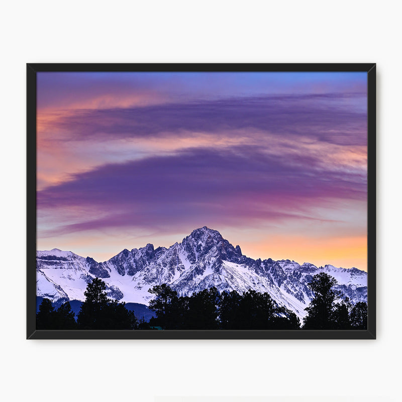 Colorado Rockies Sunset Photography - Sage and Rose Prints