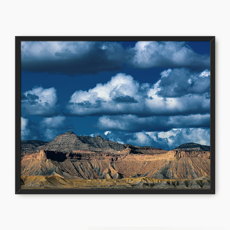 Royal Blue Desert Mountain Photography - Sage and Rose Prints