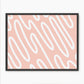 Pink Organic Line Art - Sage and Rose Prints