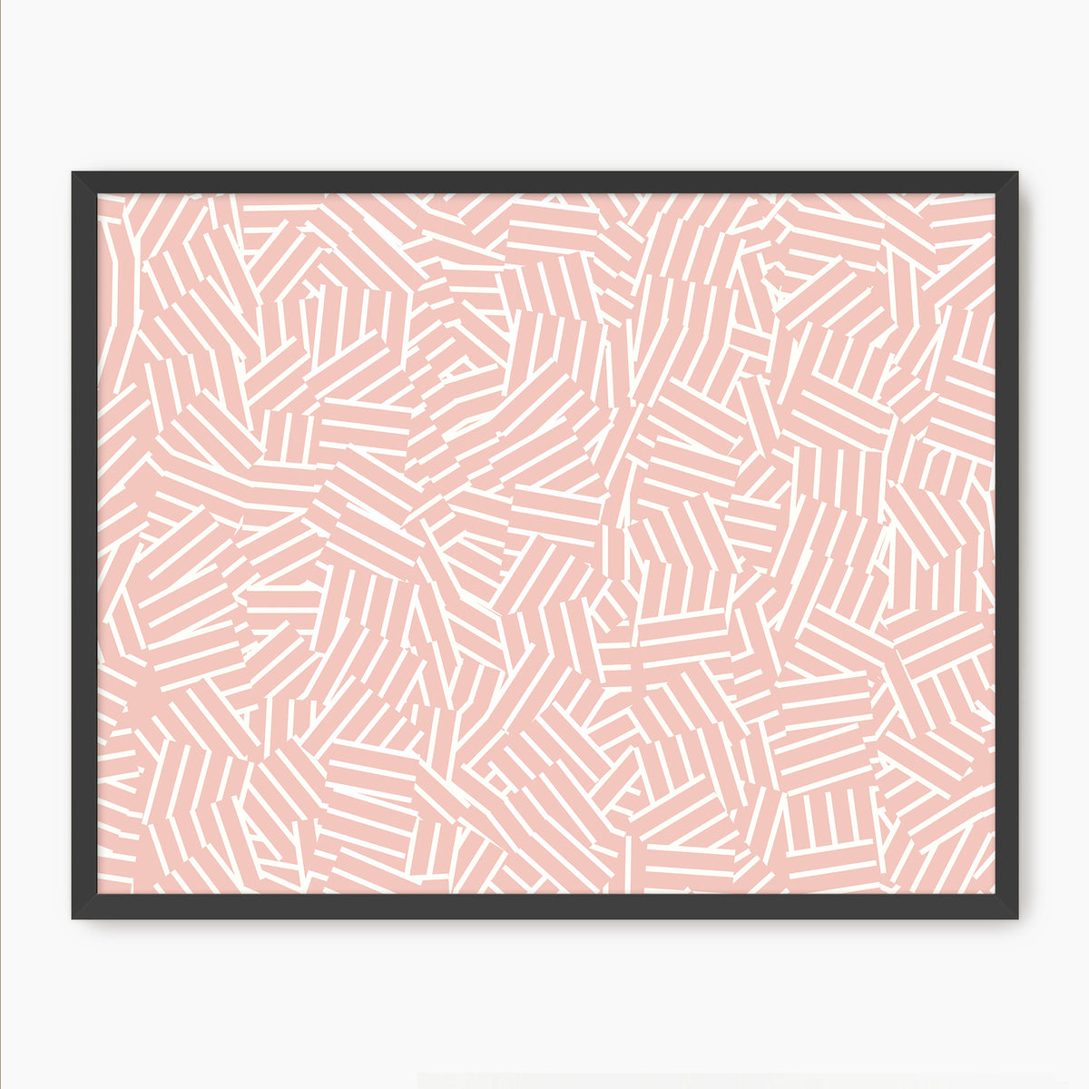 Maximalist Hash Pattern - Sage and Rose Prints