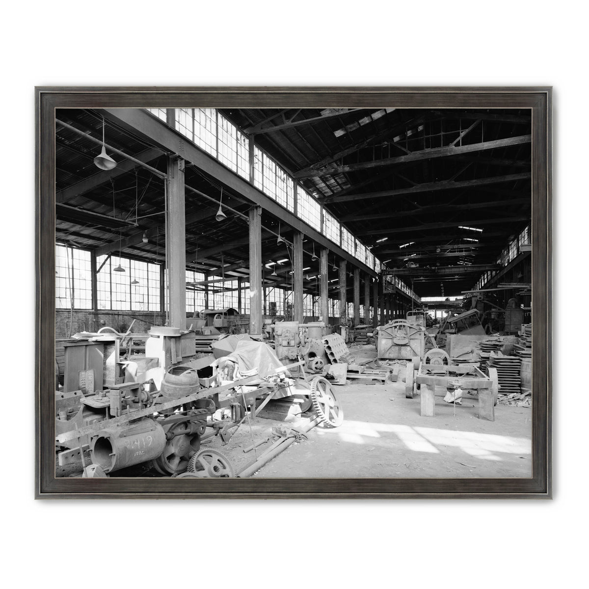 Historic Archives Factory Interior Photo - Sage and Rose Prints