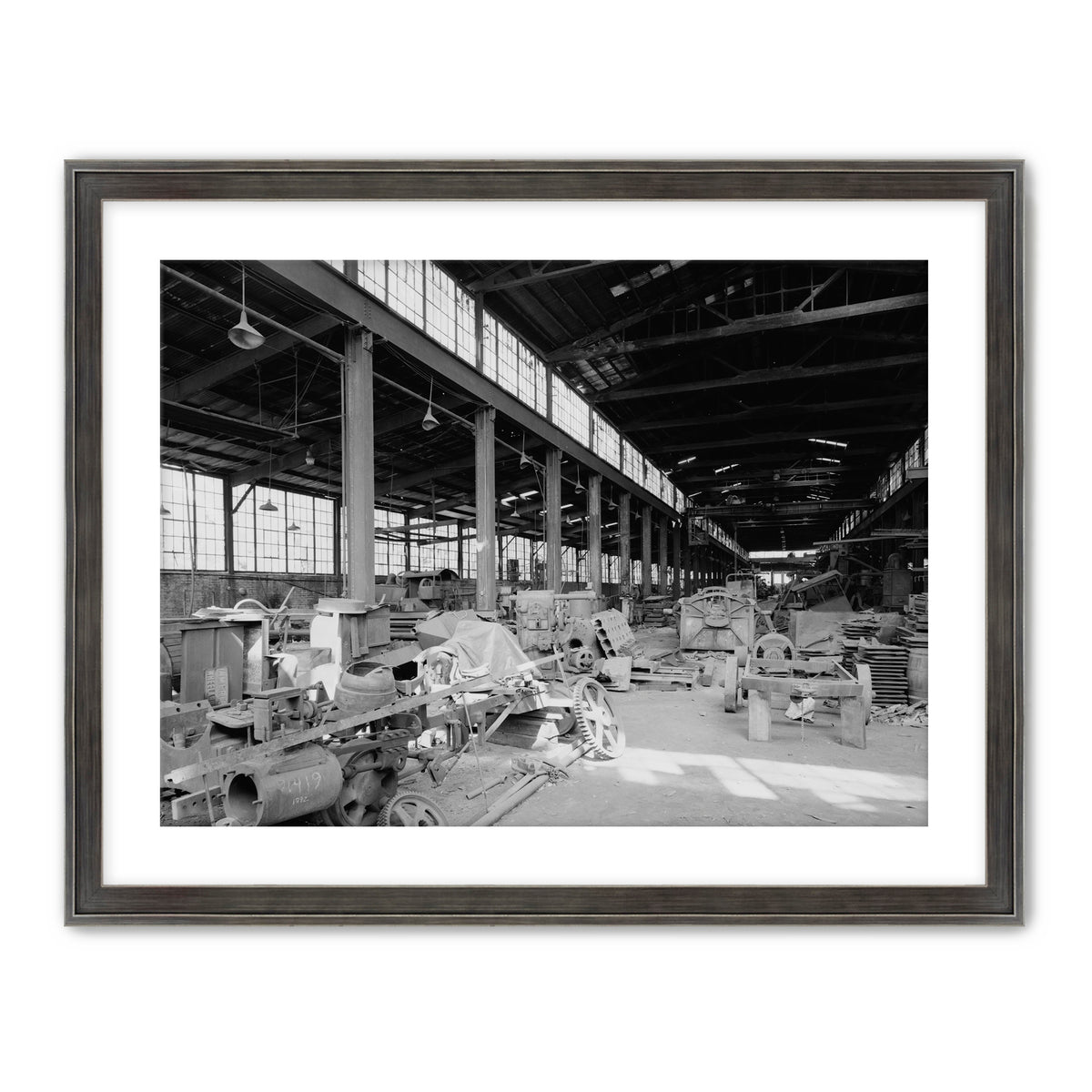 Historic Archives Factory Interior Photo - Sage and Rose Prints