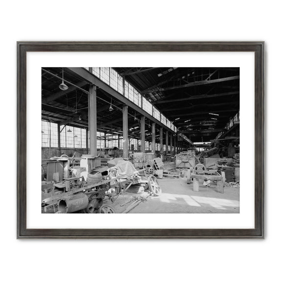 Historic Archives Factory Interior Photo - Sage and Rose Prints