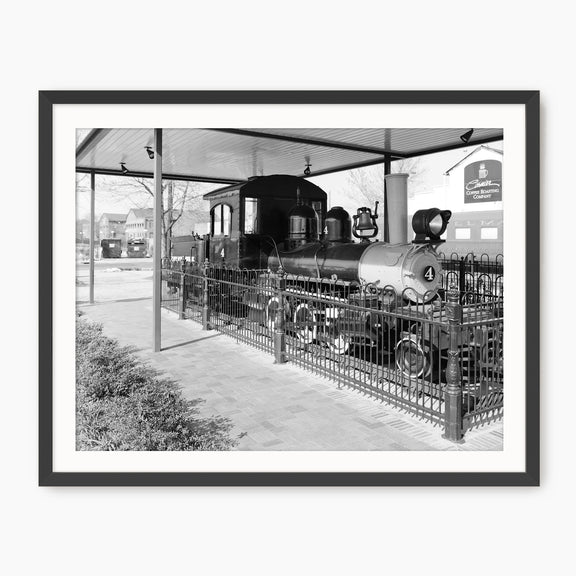 Black & White Historic Train Photo - Sage and Rose Prints