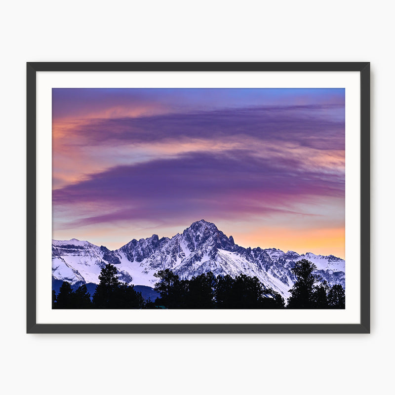 Colorado Rockies Sunset Photography - Sage and Rose Prints