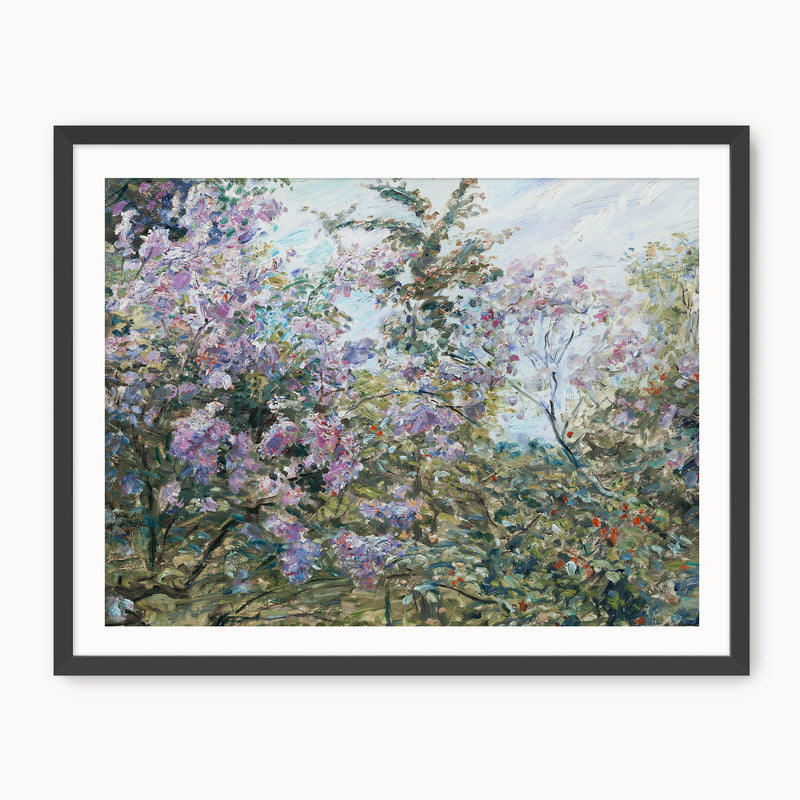 Impressionist Purple Flowers - Sage and Rose Prints