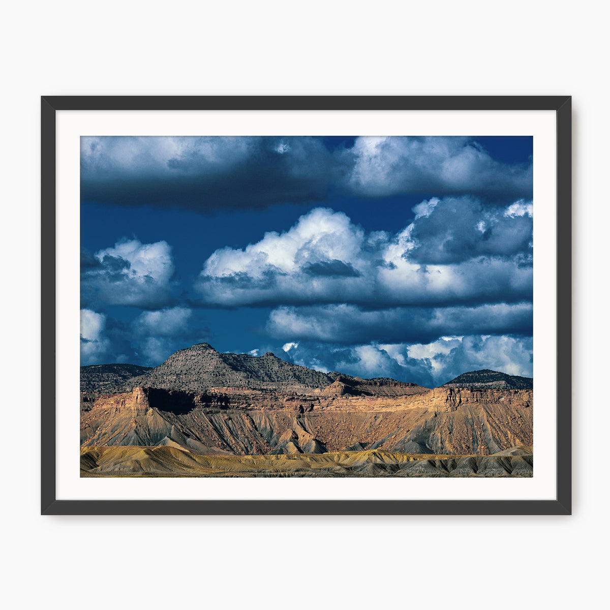 Royal Blue Desert Mountain Photography