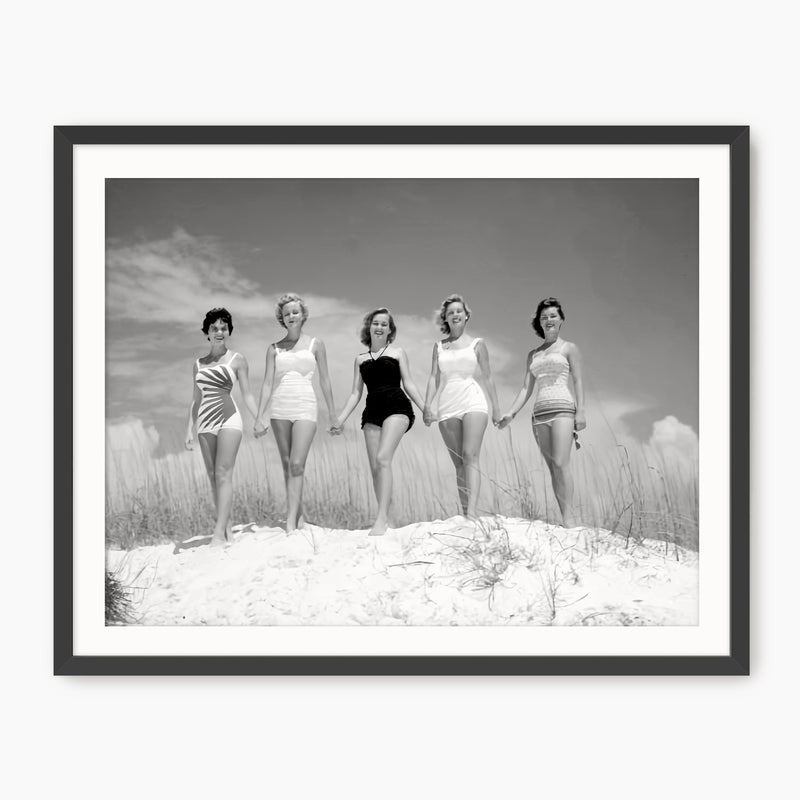 Retro Summer Beach Photo - Sage and Rose Prints