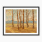 Birches in Autumn - Sage and Rose Prints