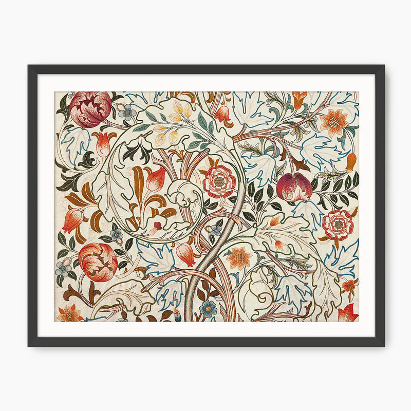 Burgundy and Sage Art Deco Print - Sage and Rose Prints