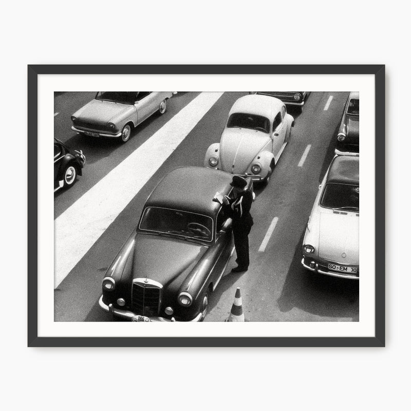 Classic Cars Black and White Photo No2 - Sage and Rose Prints