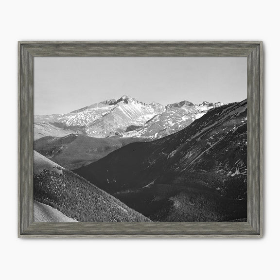 Historic Ansel Adams Black And White Landscape Photo - Sage and Rose Prints