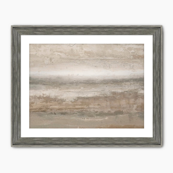 45- Earthy Tan Abstract Painting Print - Sage and Rose Prints