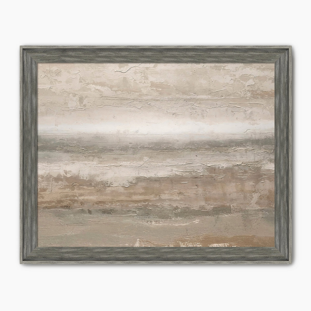 Earthy Tan Abstract Painting Print - Sage and Rose Prints