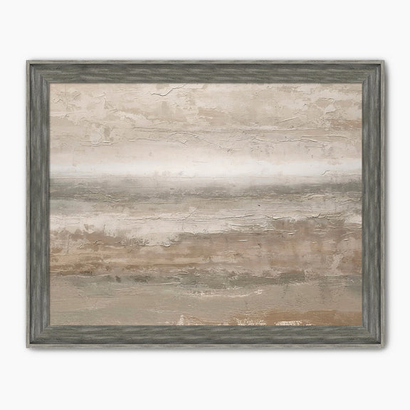 Earthy Tan Abstract Painting Print - Sage and Rose Prints