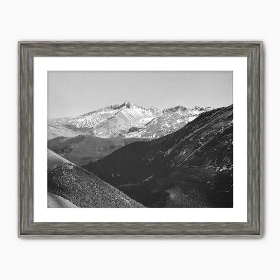 AK-18 Historic Ansel Adams Black And White Landscape Photo - Sage and Rose Prints