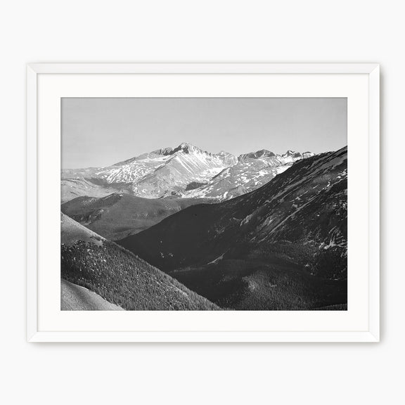 Historic Ansel Adams Black And White Landscape Photo - Sage and Rose Prints
