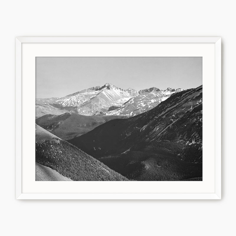 Historic Ansel Adams Black And White Landscape Photo - Sage and Rose Prints