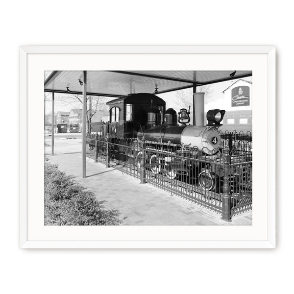 Black & White Historic Train Photo - Sage and Rose Prints