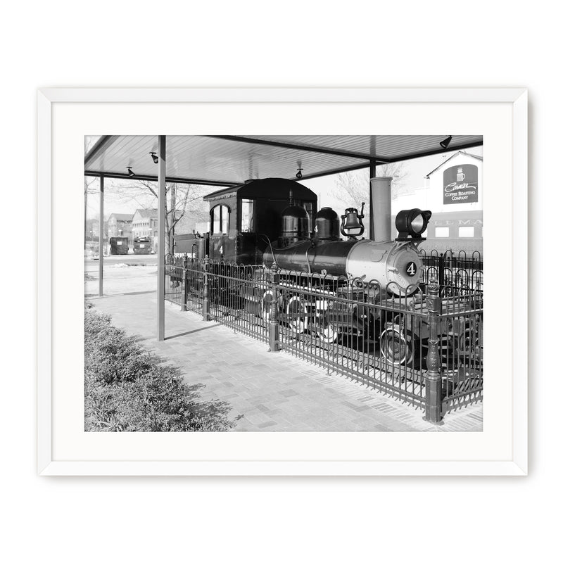 Black & White Historic Train Photo - Sage and Rose Prints