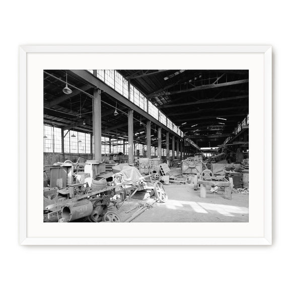 Historic Archives Factory Interior Photo - Sage and Rose Prints
