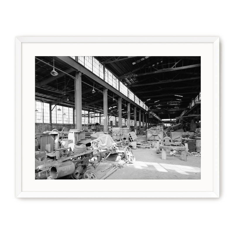 Historic Archives Factory Interior Photo - Sage and Rose Prints