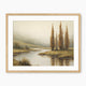 Tall Trees by a Peaceful River - Sage and Rose Prints
