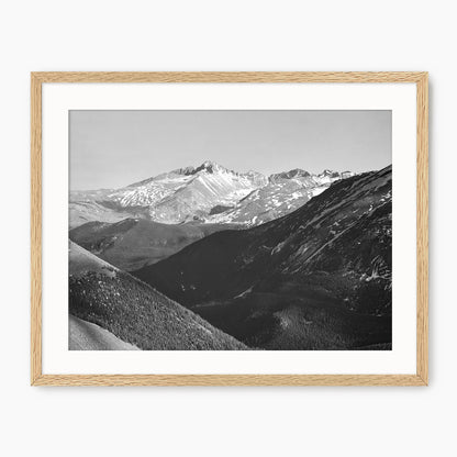 Historic Ansel Adams Black And White Landscape Photo - Sage and Rose Prints