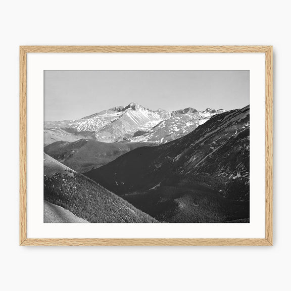 Historic Ansel Adams Black And White Landscape Photo - Sage and Rose Prints