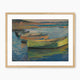 Impressionist Row Boats - Sage and Rose Prints