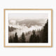 Misty Ridge Black and White Photo - Sage and Rose Prints