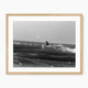 Black and White Surf Photo - Sage and Rose Prints