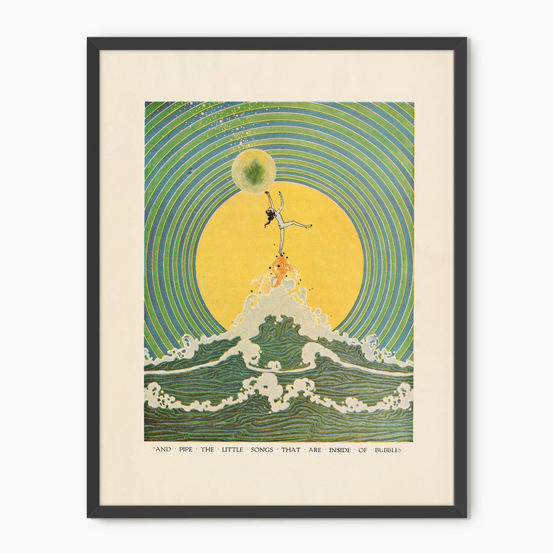 Emerald Green Wabi Sabi Print - Sage and Rose Prints