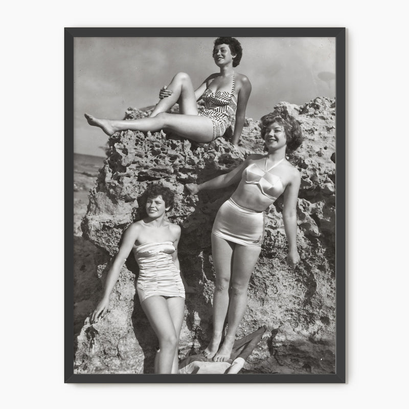 Summer and Swimsuits Vintage Photo Print - Sage and Rose Prints