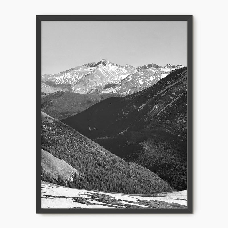 Historic Ansel Adams Black And White Photo - Sage and Rose Prints
