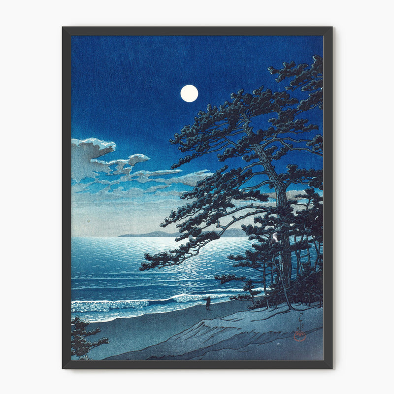 Royal Blue Wabi Sabi Art Print - Sage and Rose Prints