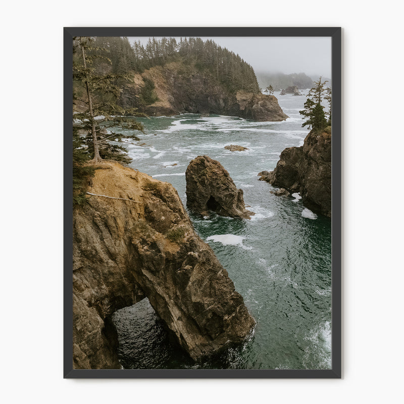The Corridor Seaside Cliffs - Sage and Rose Prints
