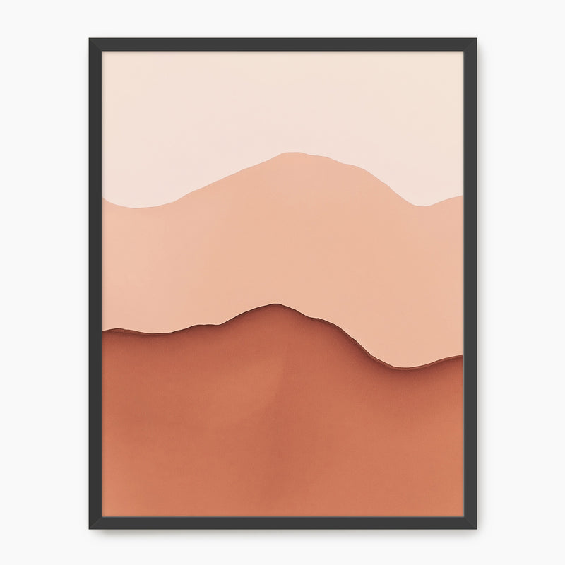 Dusty Rose Wabi Sabi Print - Sage and Rose Prints