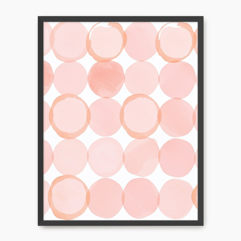 Dusty Rose Lattice Print - Sage and Rose Prints