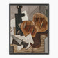 Cubist Still Life - Sage and Rose Prints