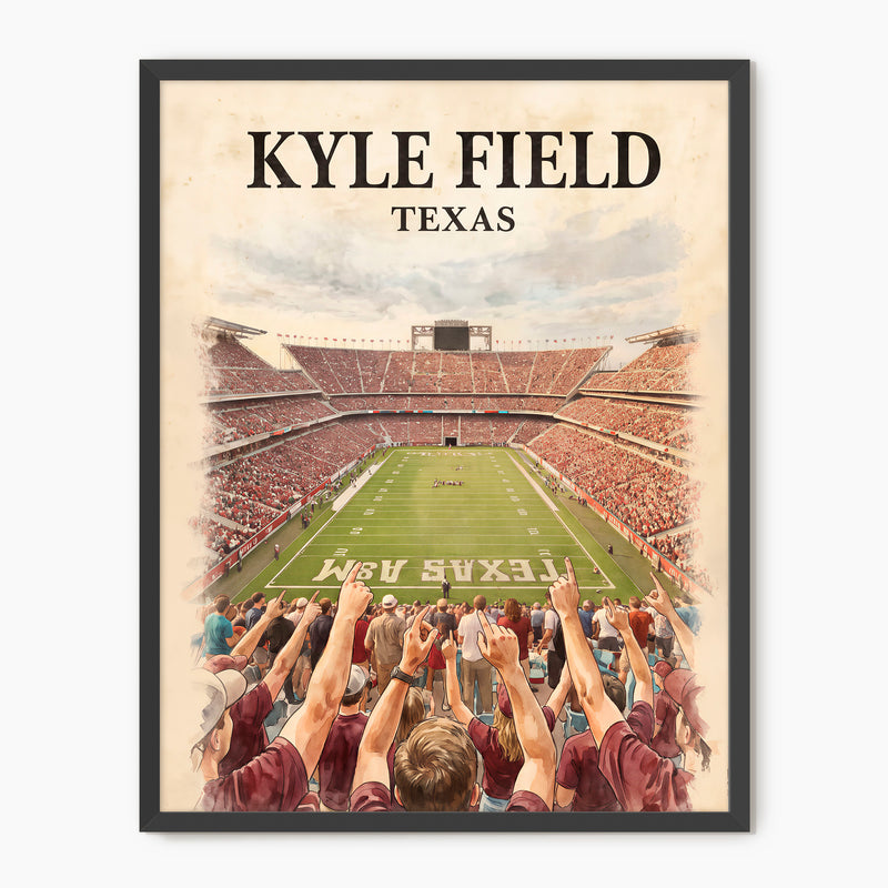 Texas A&M - Kyle Field Poster