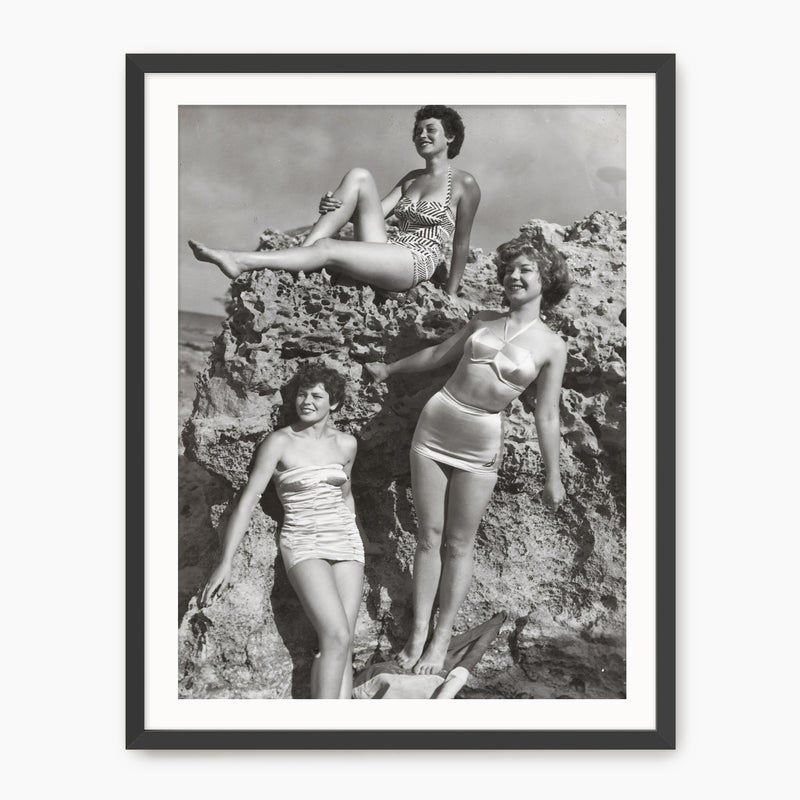 Summer and Swimsuits Vintage Photo Print - Sage and Rose Prints