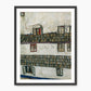 Organic Minimal Geometric House No2 - Sage and Rose Prints