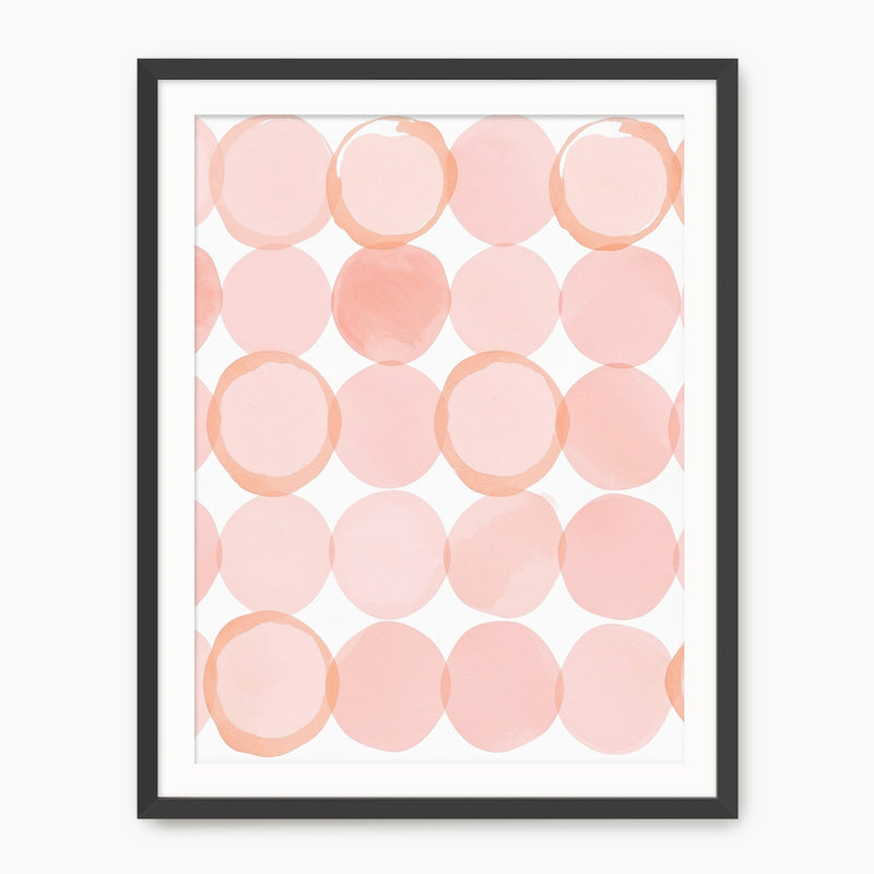 Dusty Rose Lattice Print - Sage and Rose Prints