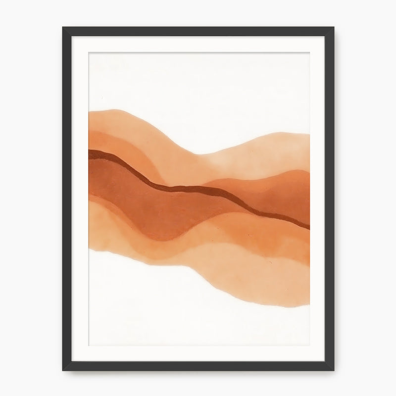 Earthy Wabi Sabi Print - Sage and Rose Prints