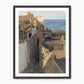 Coastal Mediterranean Village No2 - Sage and Rose Prints