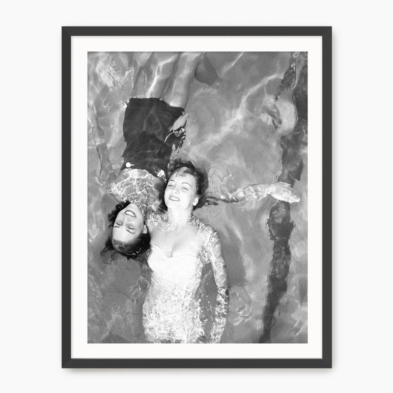 Women Swimming Vintage Photo No1 - Sage and Rose Prints
